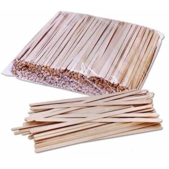 PRO Мішалка дерев'яна (береза) 140*6*1,5мм, 800шт/уп (24уп/ящ)_ТК (PROSERVIS) Арт. 19303211